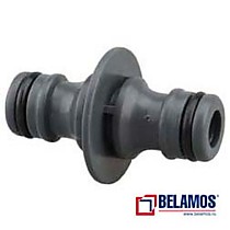 5804 Муфта коннектор-коннектор, пластик Belamos