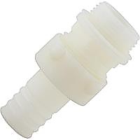 Штуцер пласт. с нар. резьбой 1 1/4 для шланга (модель DN20, DN25,DN32)