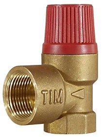 Клапан предохр. Мембранный 1/2'' 3 бар ВВ TIM BL22FF-K-3