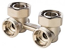 Узел нижнего подкл. радиат. угловой 1/2*3/4'' мультифлекс tim ME021B