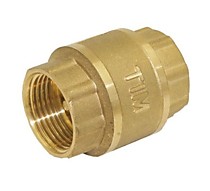 Обратный клапан 3/4" ВВ с латунным затвором TIM JH-1011